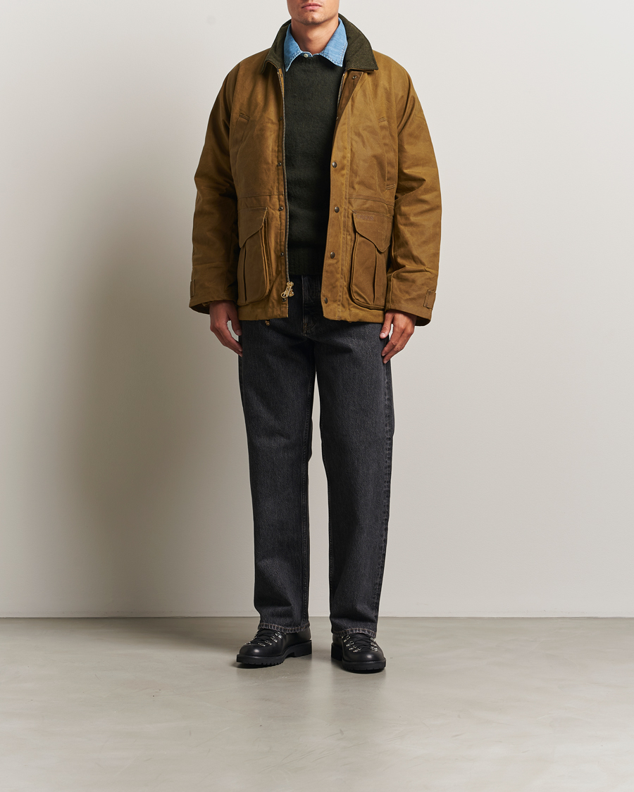 Herr | Jackor | Filson | Tin Cloth Field Jacket Dark Tan