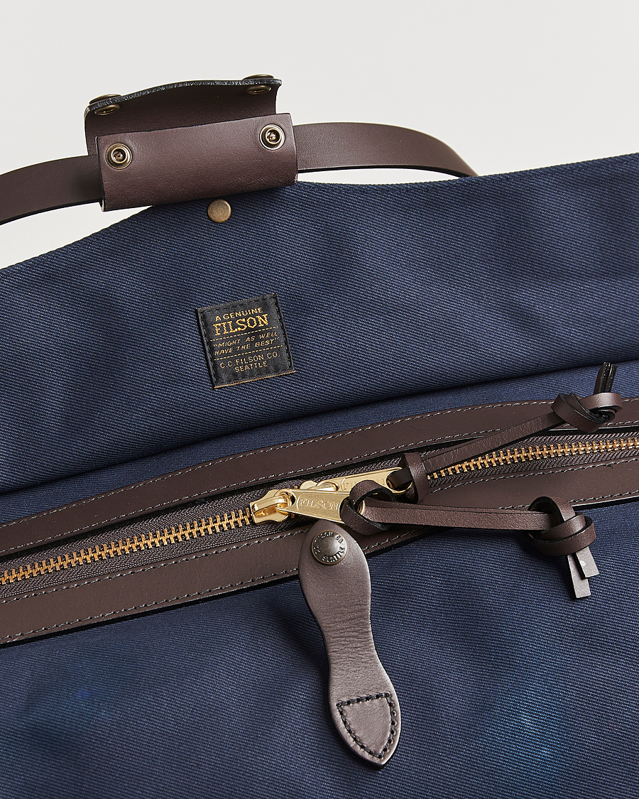 Herr | Väskor | Filson | Rugged Twill Duffle Large Navy