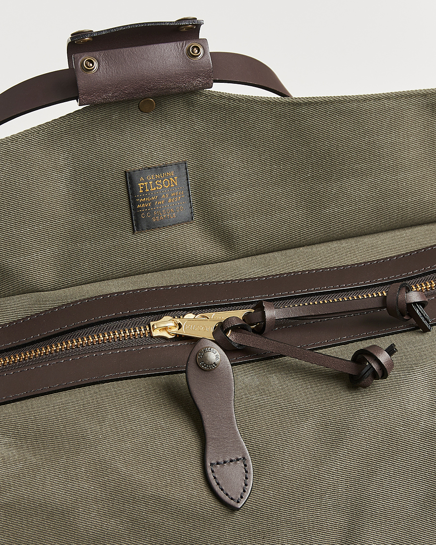 Herr | Väskor | Filson | Rugged Twill Duffle Large Otter Green
