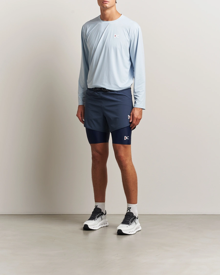 Herr | Shorts | District Vision | 9 Inch Half Tights Indigo