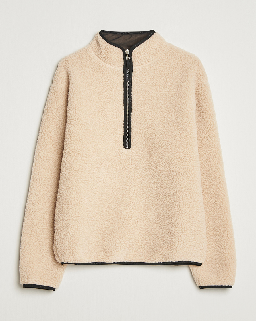 Herr | Tröjor | District Vision | Heavyweight Half Zip Pile Fleece Quartz
