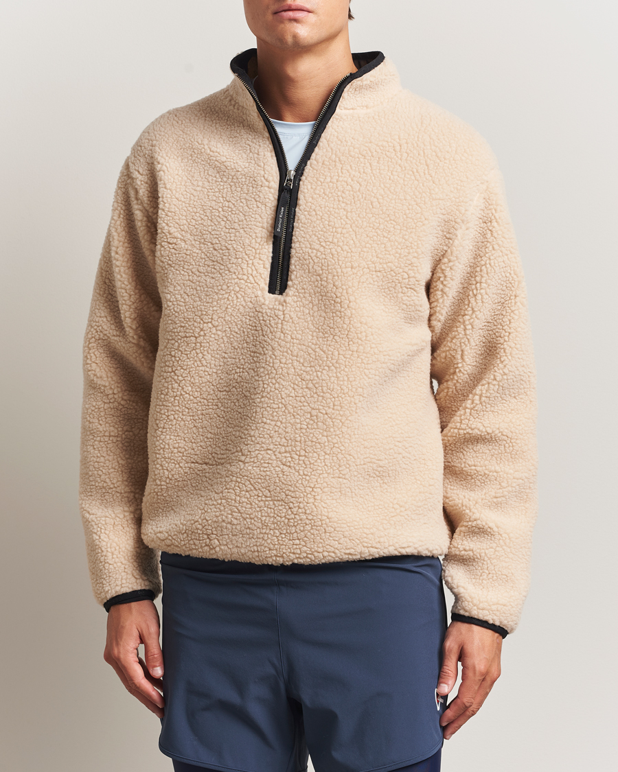Herr | Tröjor | District Vision | Heavyweight Half Zip Pile Fleece Quartz