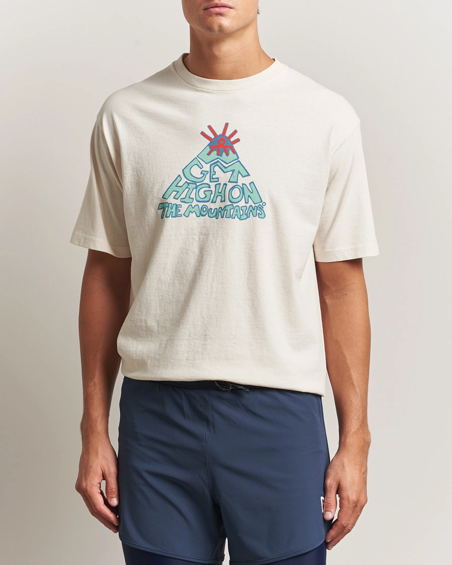 Herr | T-Shirts | District Vision | California Cotton T-Shirt Vintage White