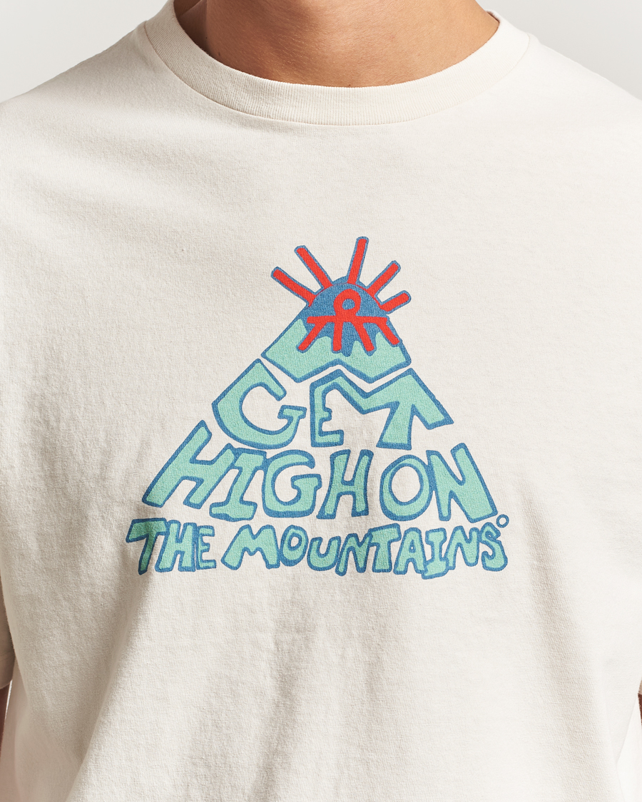 Herr | T-Shirts | District Vision | California Cotton T-Shirt Vintage White