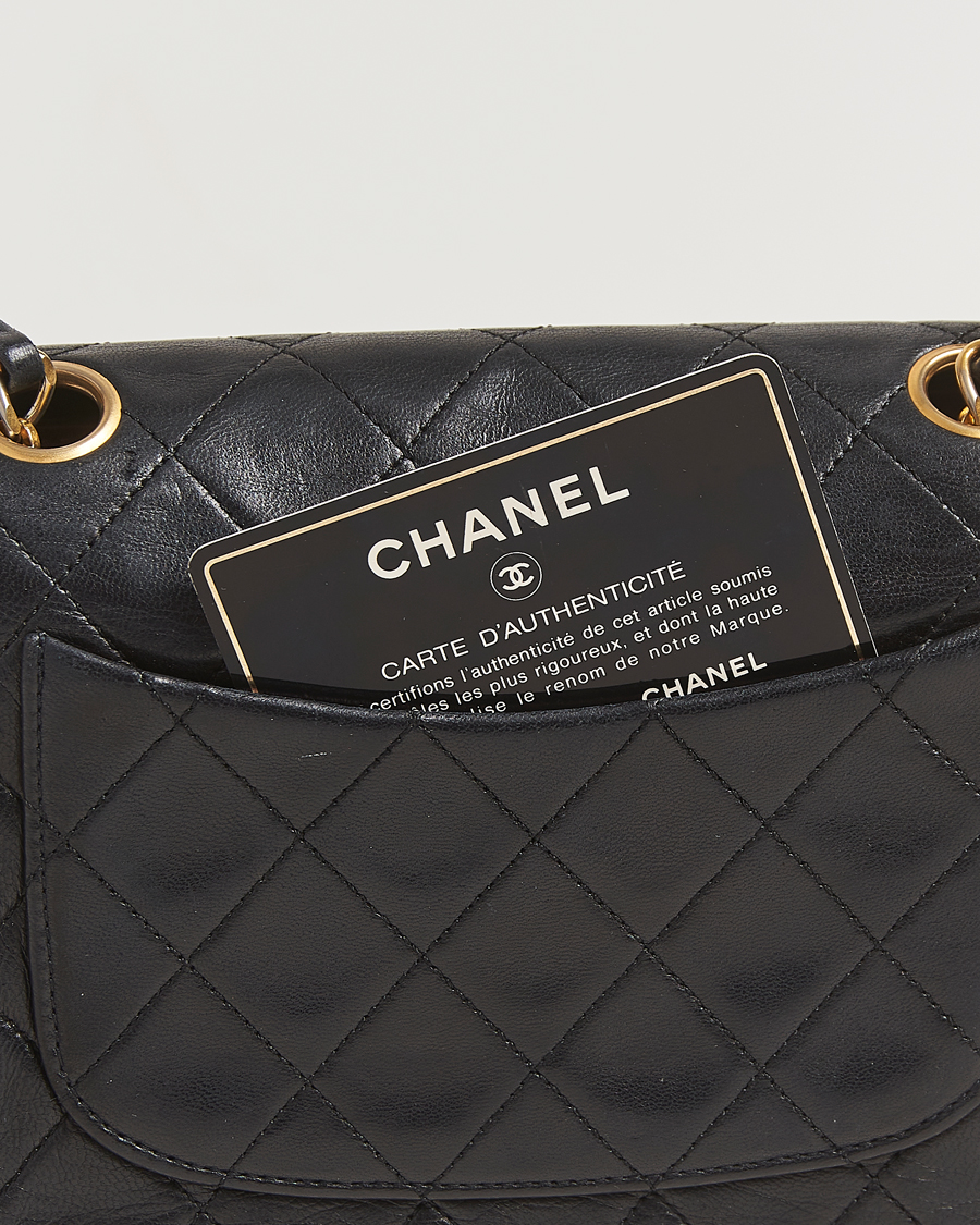 Herr | Chanel Pre-Owned Classic Mini Flap Bag Black | Chanel Pre-Owned | Classic Mini Flap Bag Black