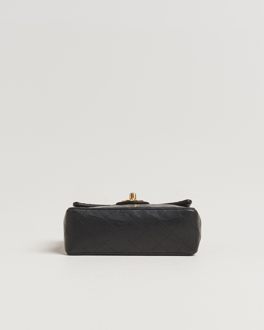 Herr | Chanel Pre-Owned Classic Mini Flap Bag Black | Chanel Pre-Owned | Classic Mini Flap Bag Black