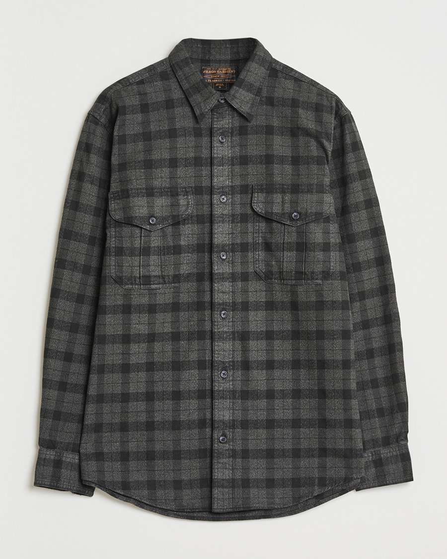 Herr | Skjortor | Filson | Checked Alaskan Guide Shirt Heather Grey