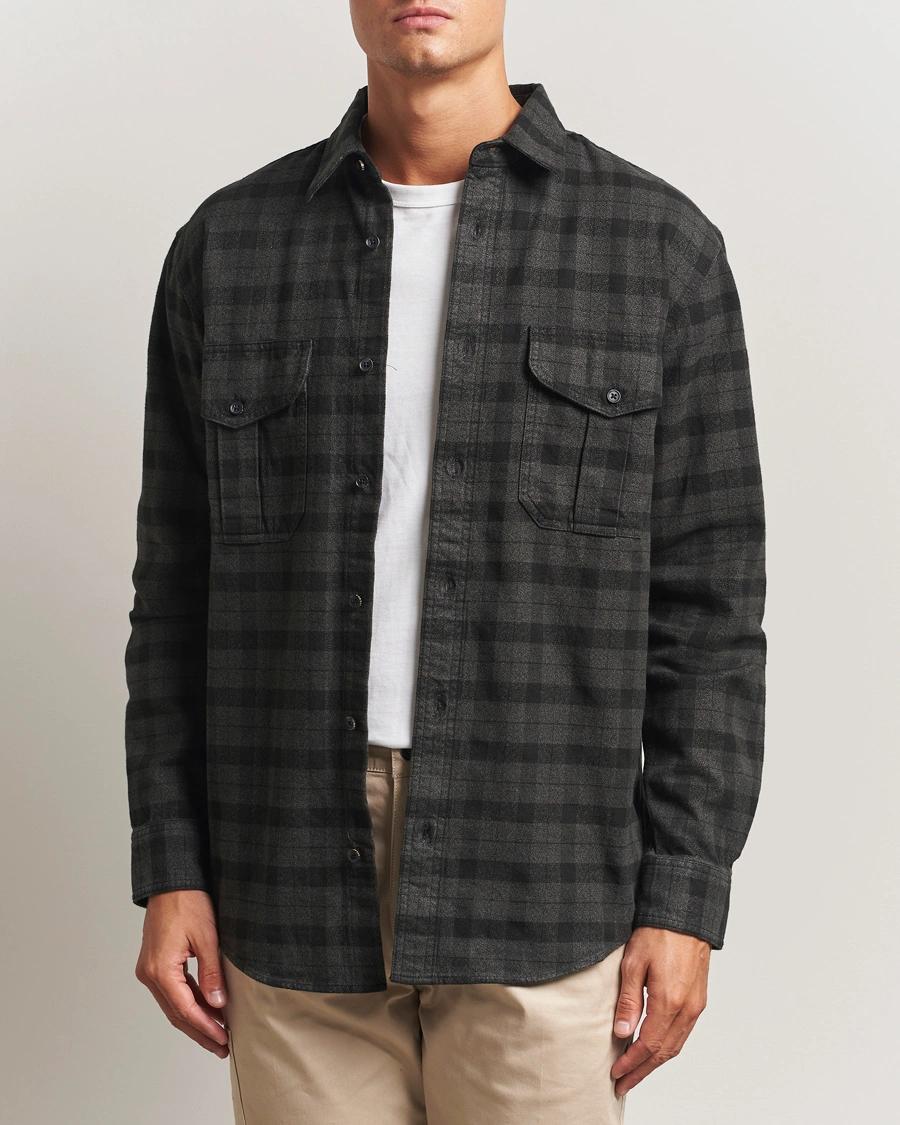 Herr | Skjortor | Filson | Checked Alaskan Guide Shirt Heather Grey