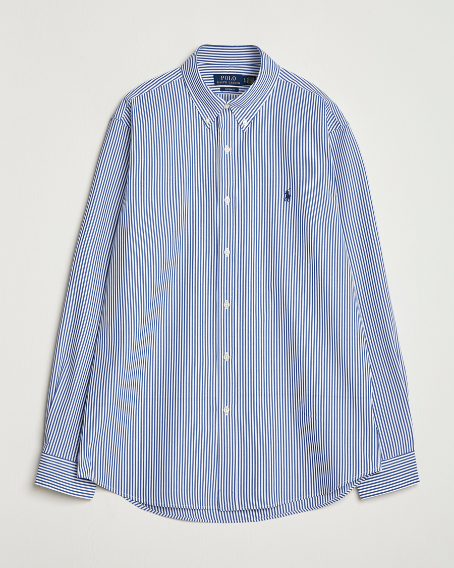 Herr | Skjortor | Polo Ralph Lauren | Custom Fit Stretch Poplin Shirt Bengal Stripe