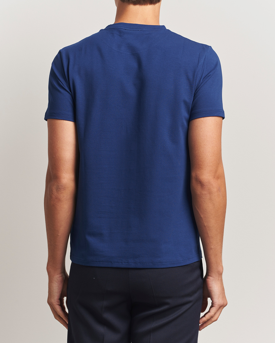 Herr | T-Shirts | Filippa K | Soft Lycra T-Shirt Royal Navy