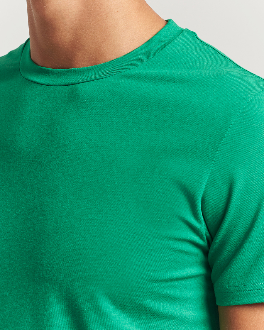 Herr | T-Shirts | Filippa K | Soft Lycra T-Shirt Apple Green