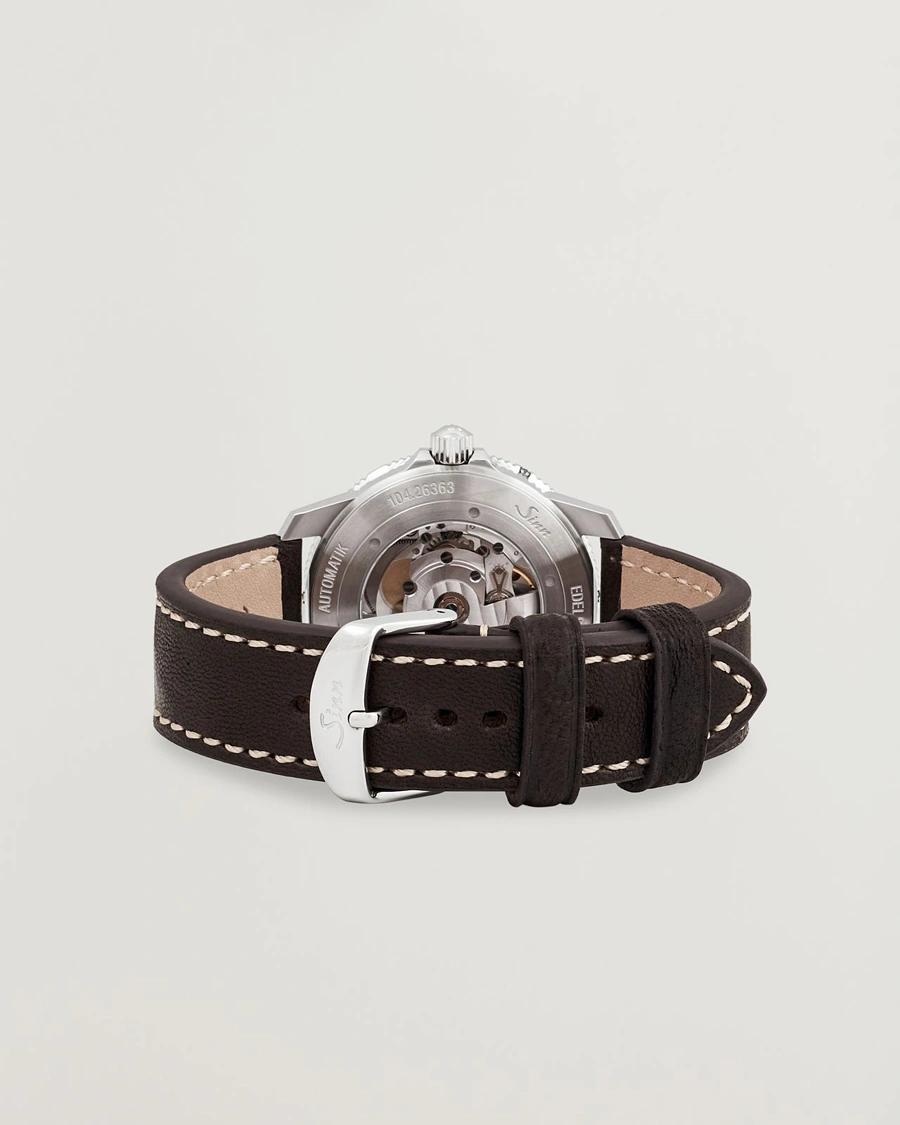 Herr | Sinn 104 Classic 12 Pilot Watch 41mm Leather Strap Black | Sinn | 104 Classic 12 Pilot Watch 41mm Leather Strap Black