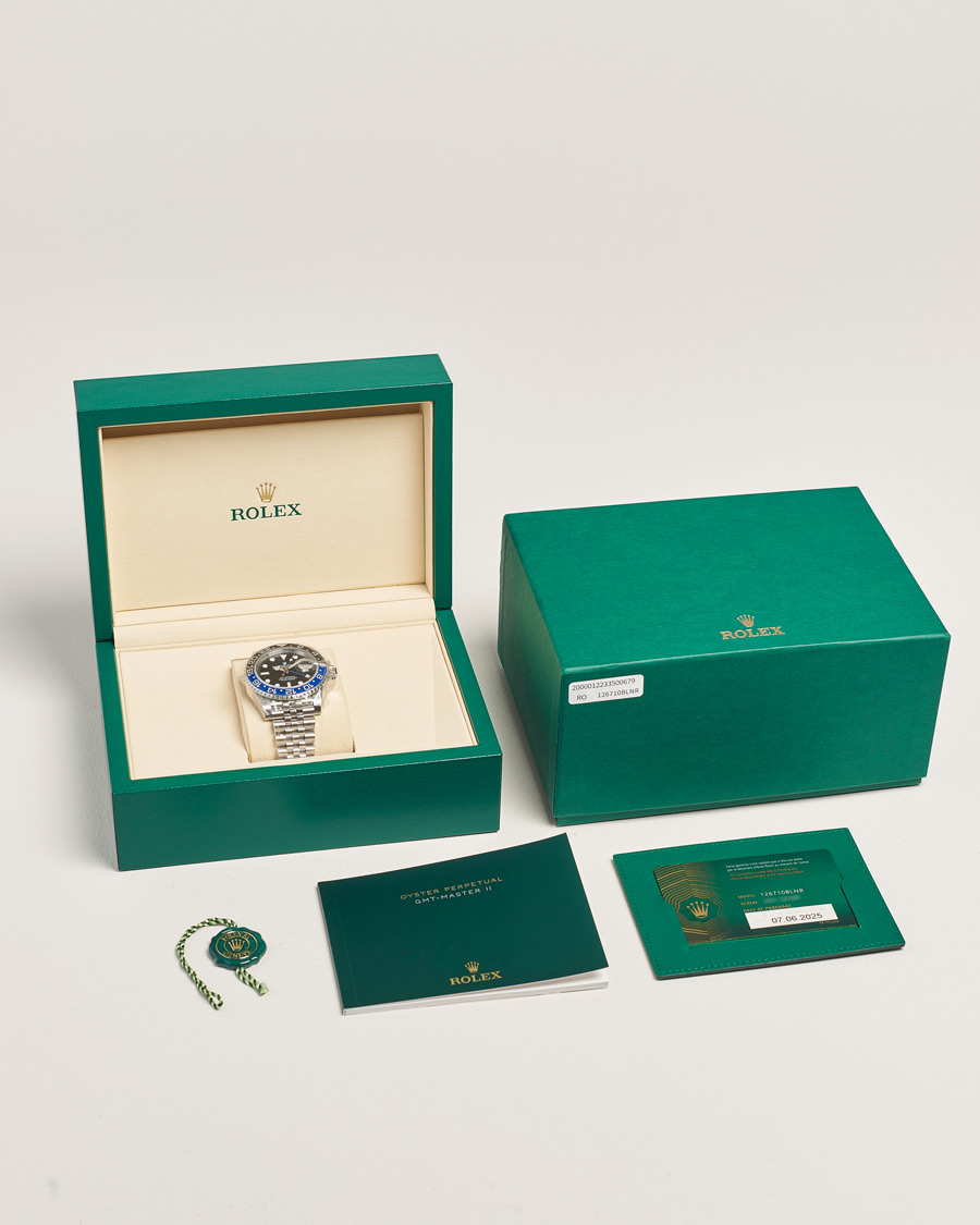 Herr | Rolex Pre-Owned GMT-Master II Batgirl | Rolex Pre-Owned | GMT-Master II Batgirl