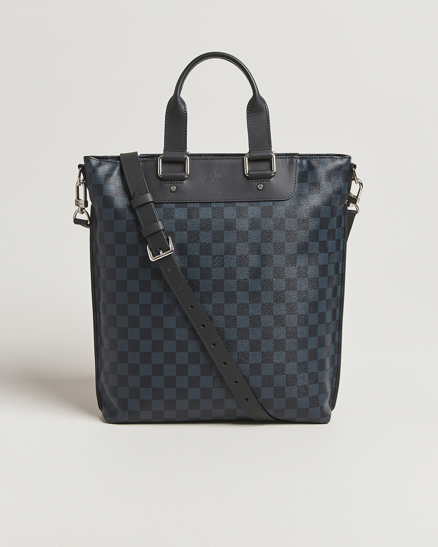 Herr | Pre-Owned & Vintage Bags | Louis Vuitton Pre-Owned | Cabajour Bag Damier Cobalt