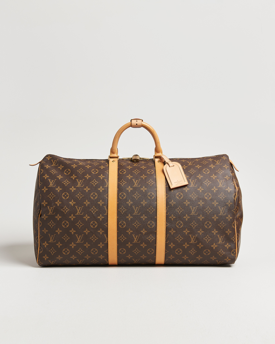 Herr | Pre-Owned & Vintage Bags | Louis Vuitton Pre-Owned | Keepall 55 Monogram