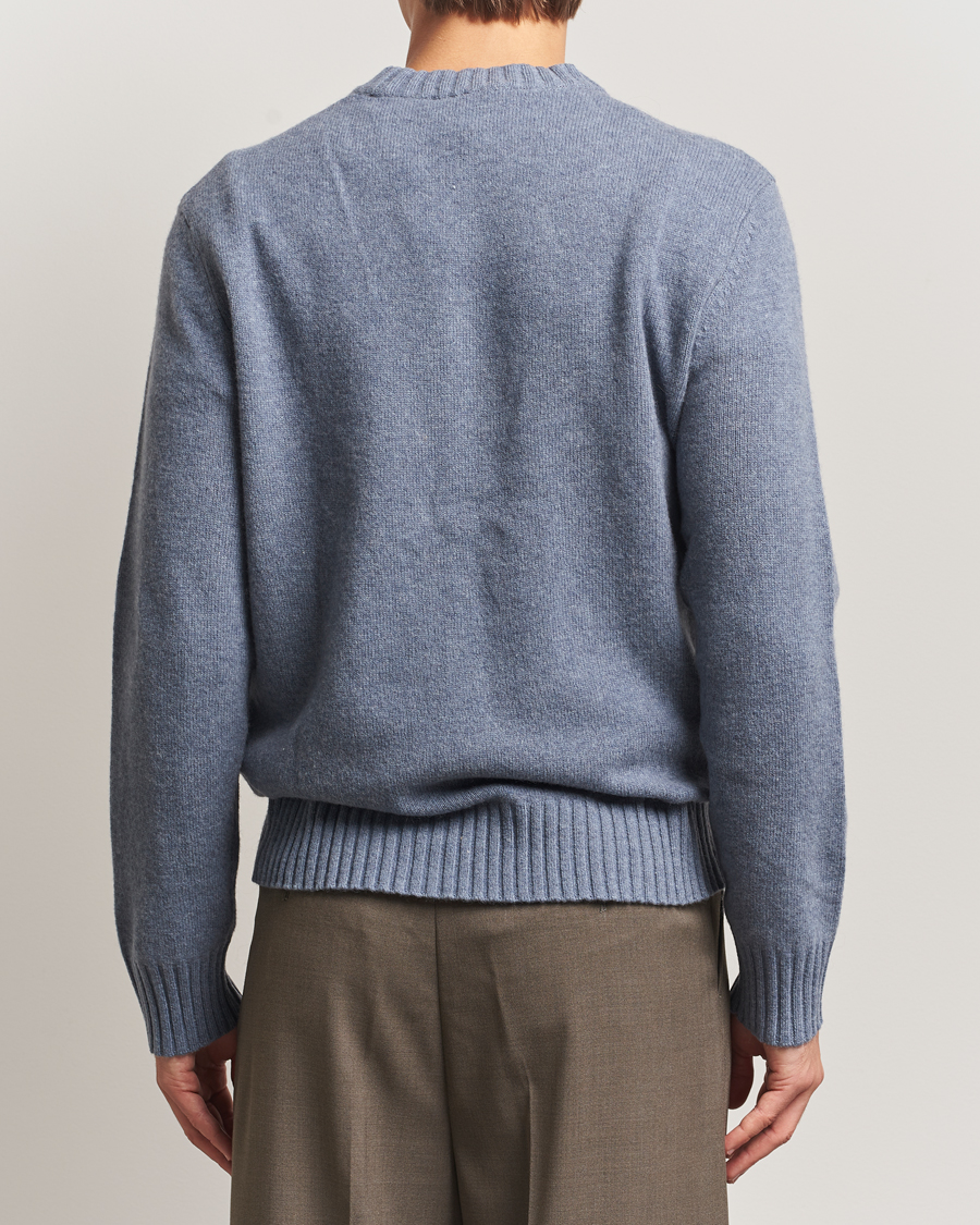 Herr | Tröjor | A Day's March | Marlow Lambswool Sweater Frost