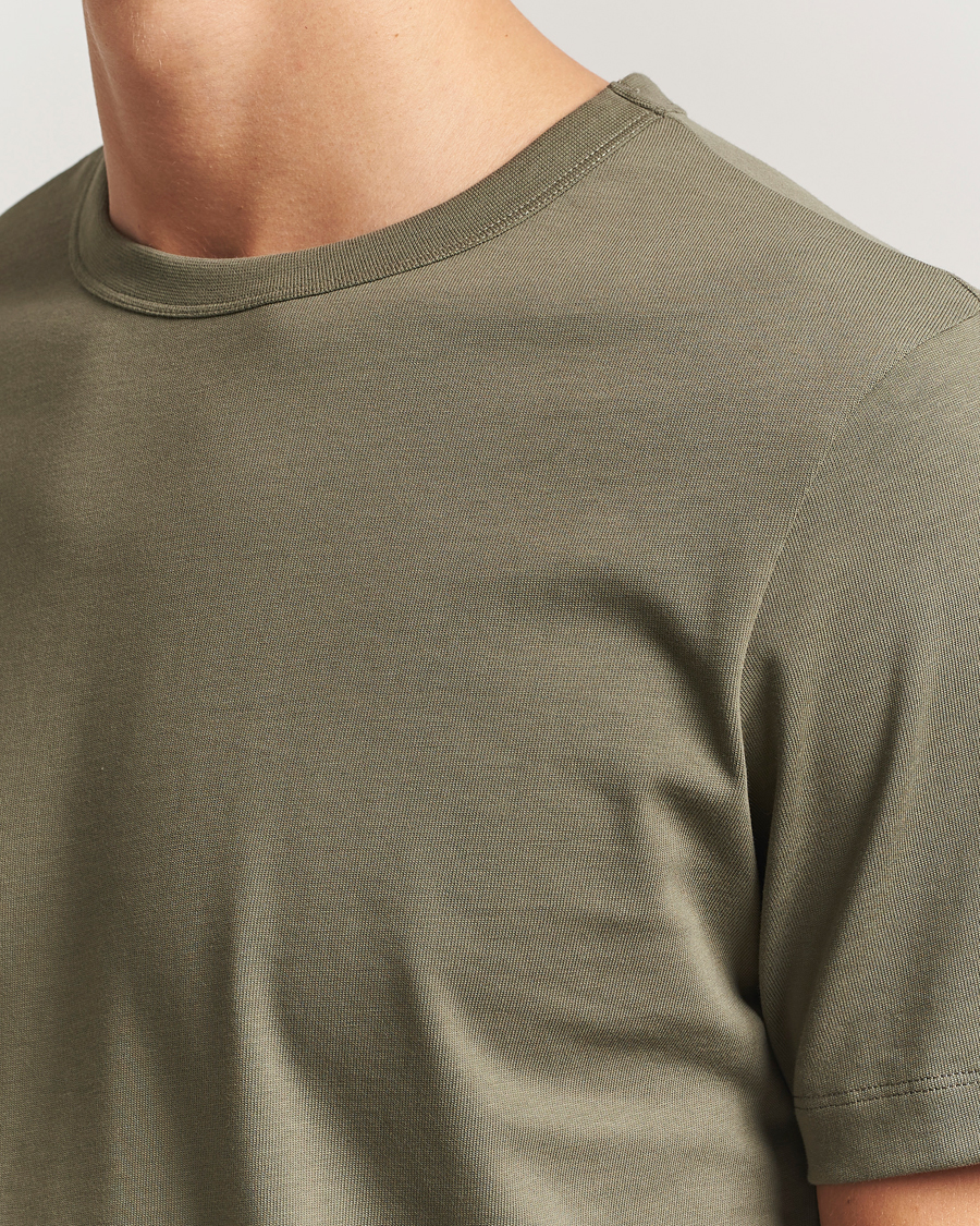 Herr | T-Shirts | A Day's March | Heavyweight T-Shirt Smoke Olive