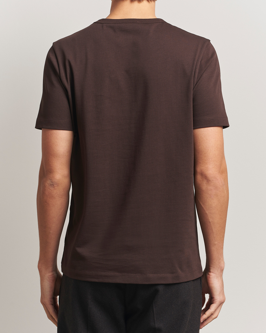 Herr | T-Shirts | A Day's March | Heavyweight T-Shirt Dark Brown