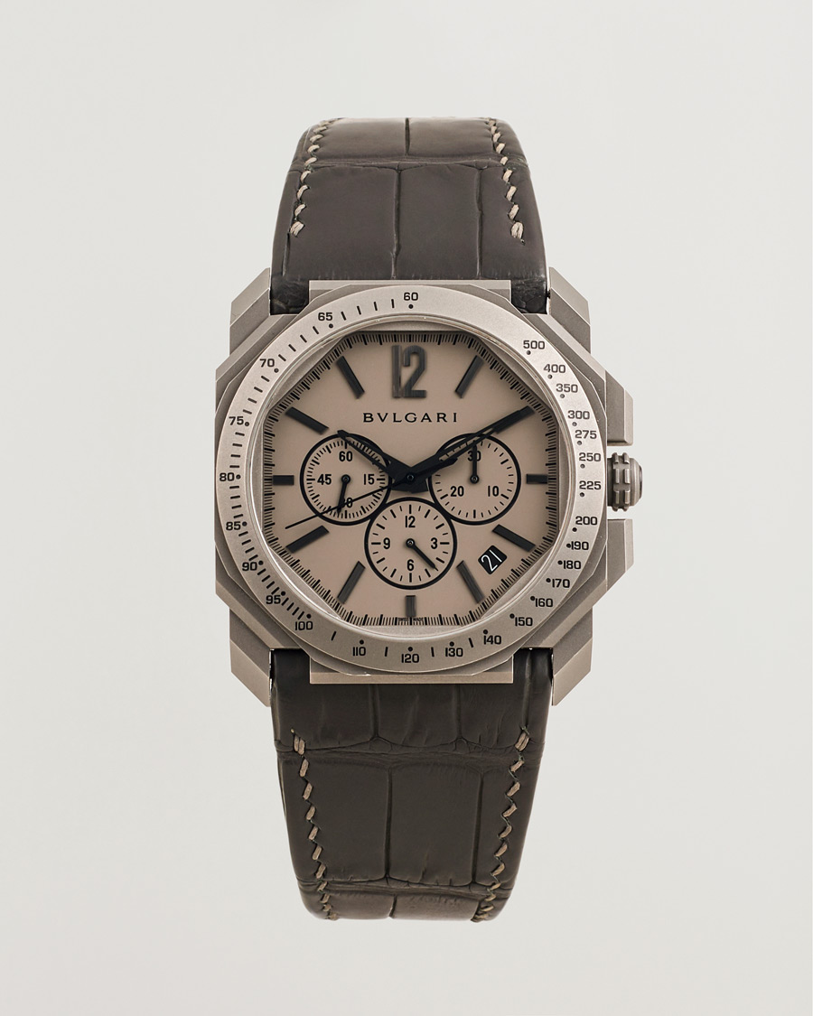 Herr | Pre-Owned & Vintage Watches | Bvlgari Pre-Owned | Octo BGO41TCH