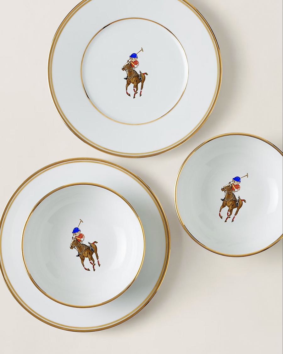Herr | Till hemmet | Ralph Lauren Home | Bowl and Plate Gift Set White/Gold