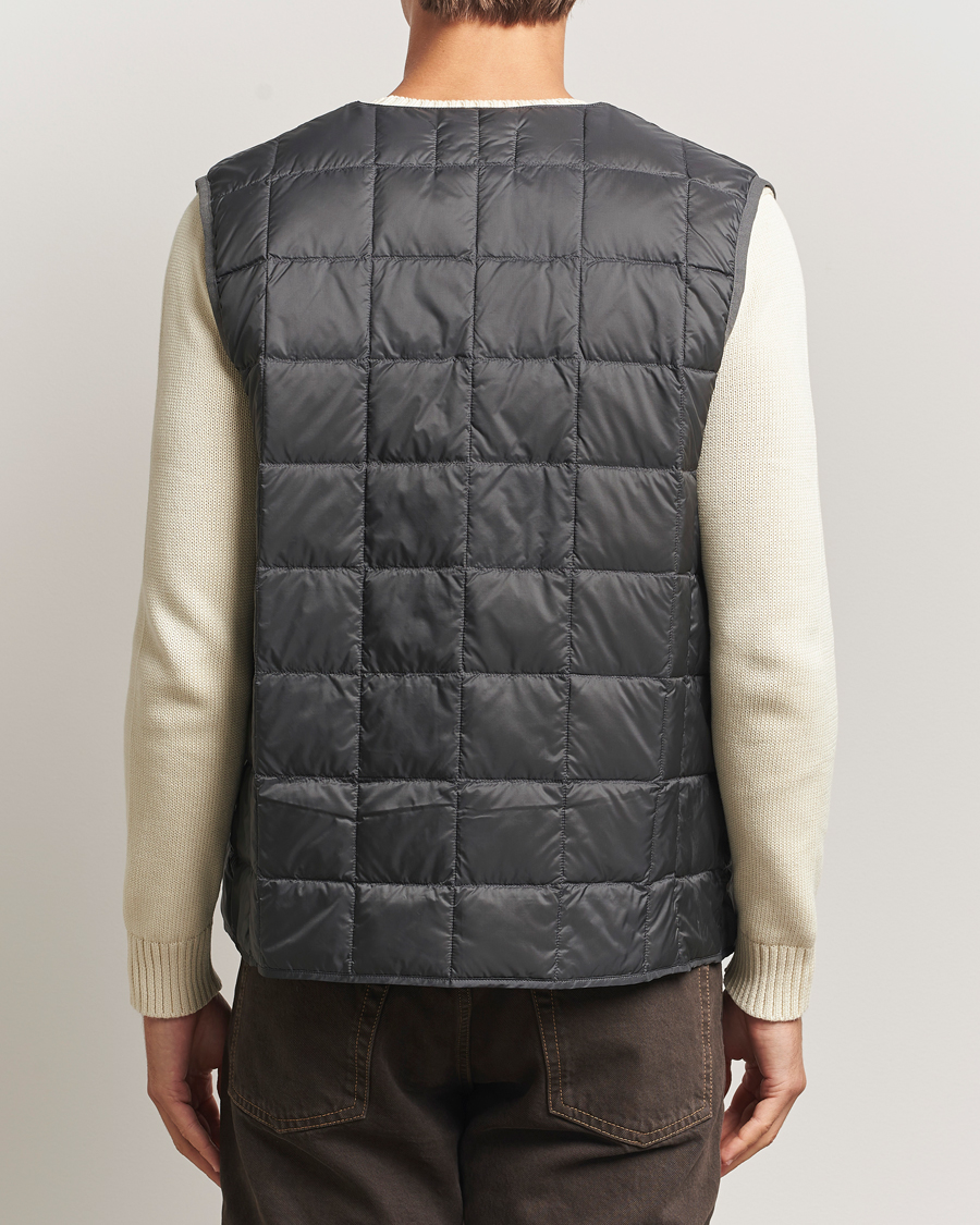 Herr | Jackor | TAION | V-Neck Lightweight Down Vest Dark Grey