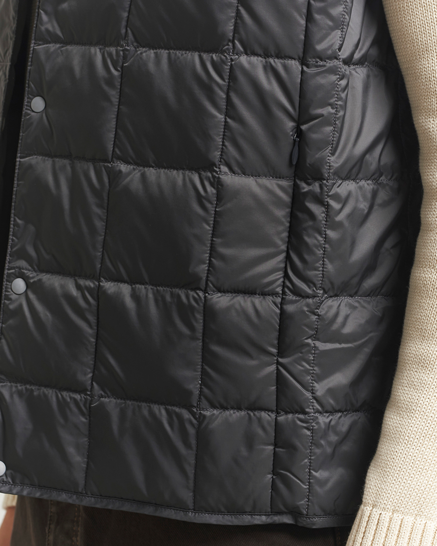 Herr | Jackor | TAION | V-Neck Lightweight Down Vest Dark Grey