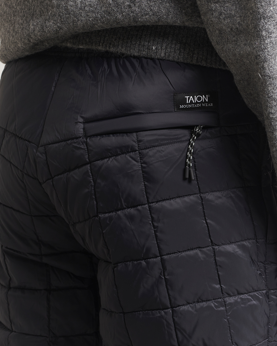 Herr | Byxor | TAION | Mountain Down Pants Black
