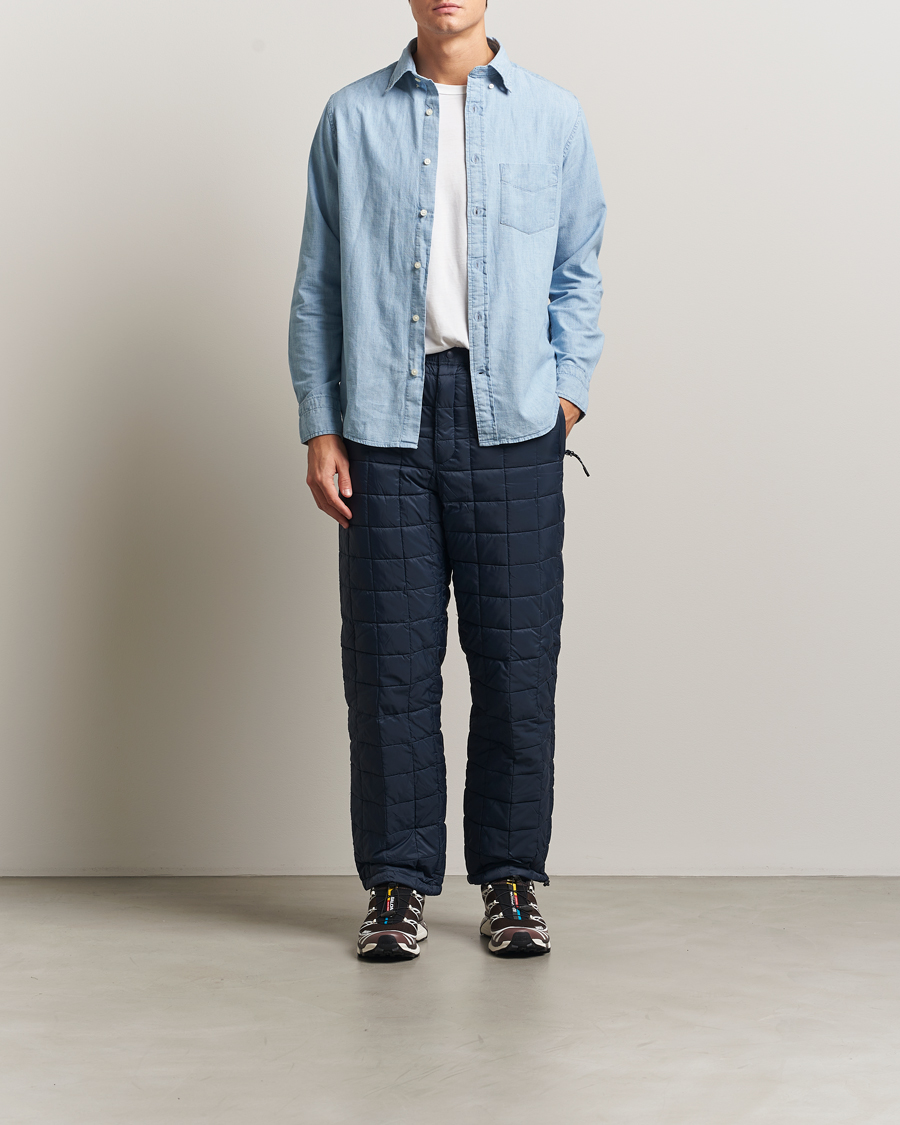 Herr | Byxor | TAION | Mountain Down Pants Navy