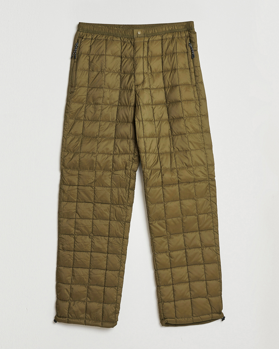 Herr | Byxor | TAION | Mountain Down Pants Olive