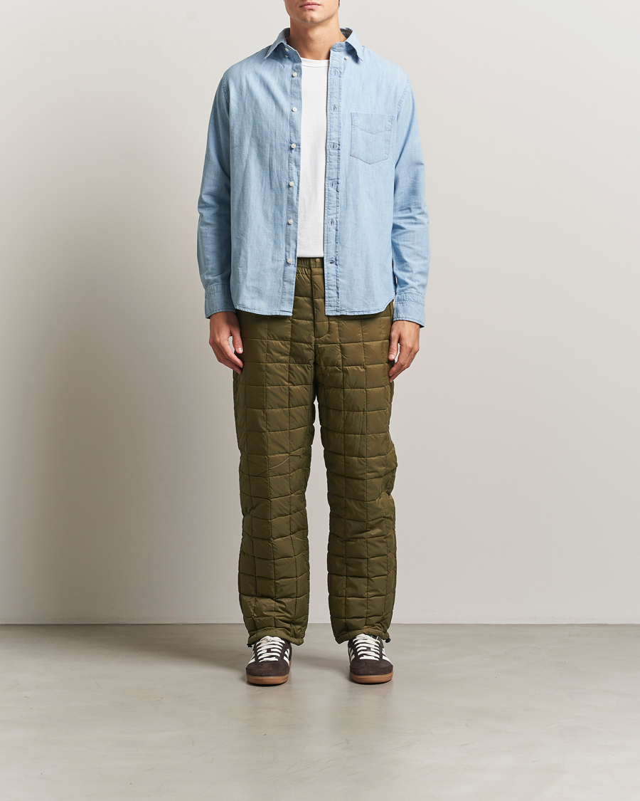 Herr | Byxor | TAION | Mountain Down Pants Olive