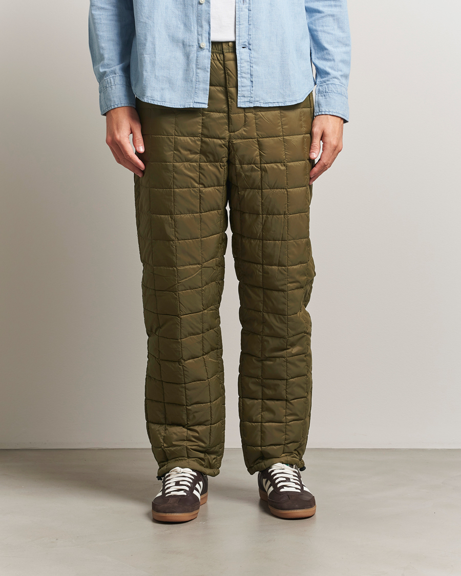 Herr | Byxor | TAION | Mountain Down Pants Olive