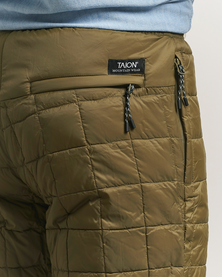 Herr | Byxor | TAION | Mountain Down Pants Olive