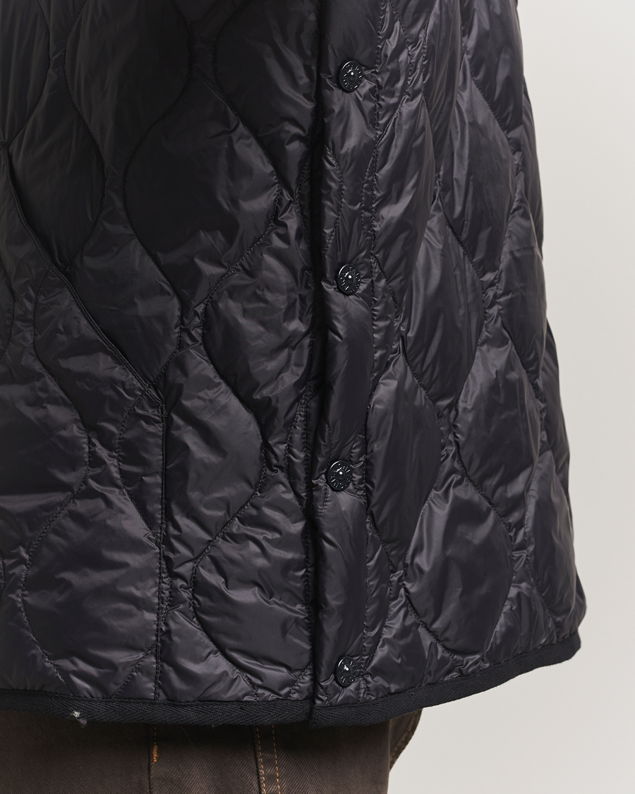 Herr | Jackor | TAION | Military Crew Neck Down Vest Black