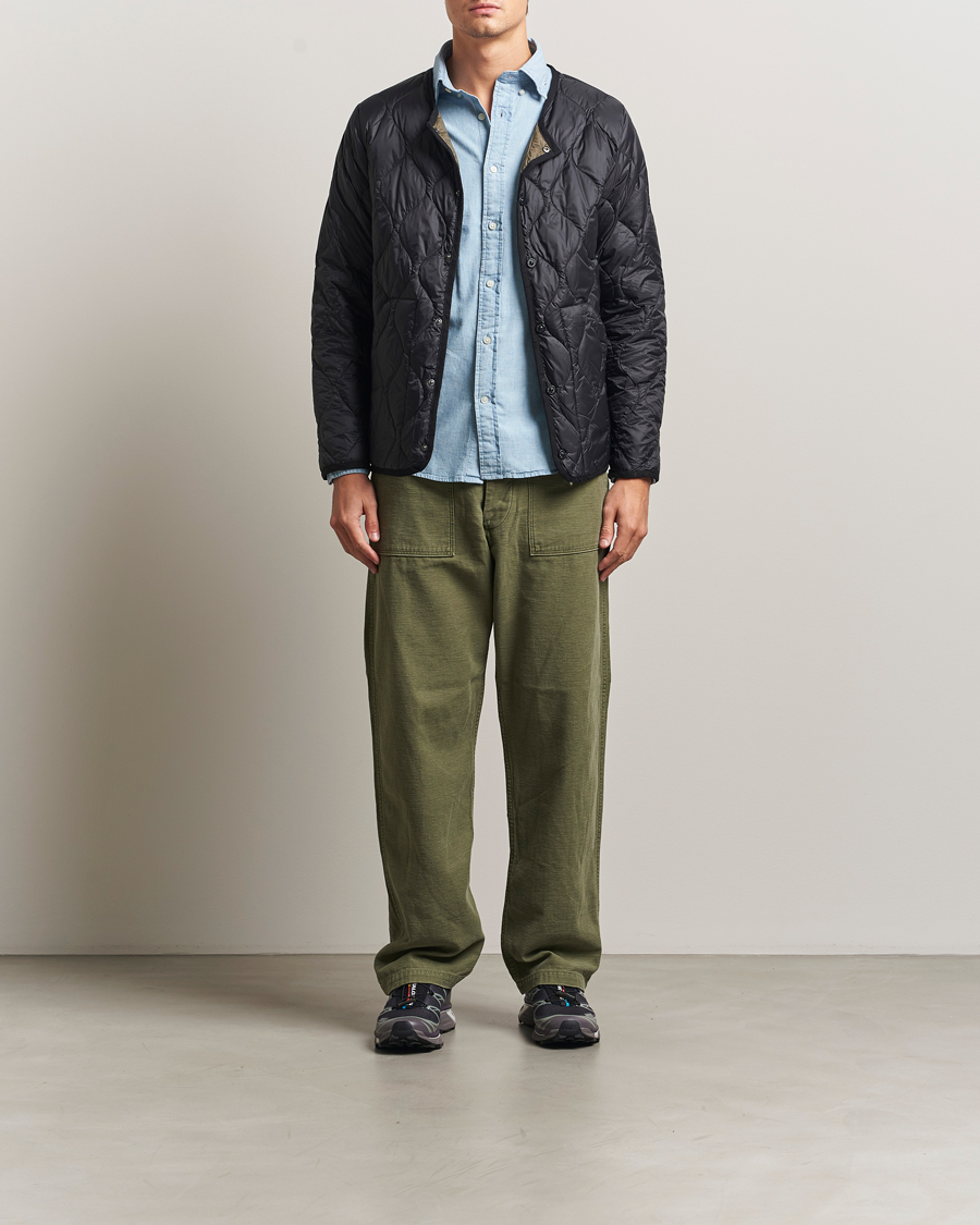 Herr | Jackor | TAION | Military Crew Neck Down Jacket Black