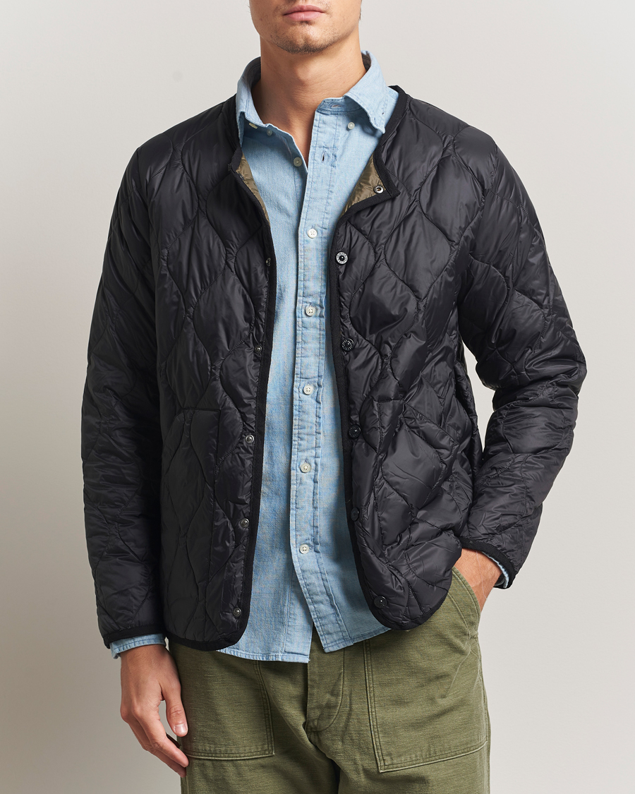 Herr | Jackor | TAION | Military Crew Neck Down Jacket Black