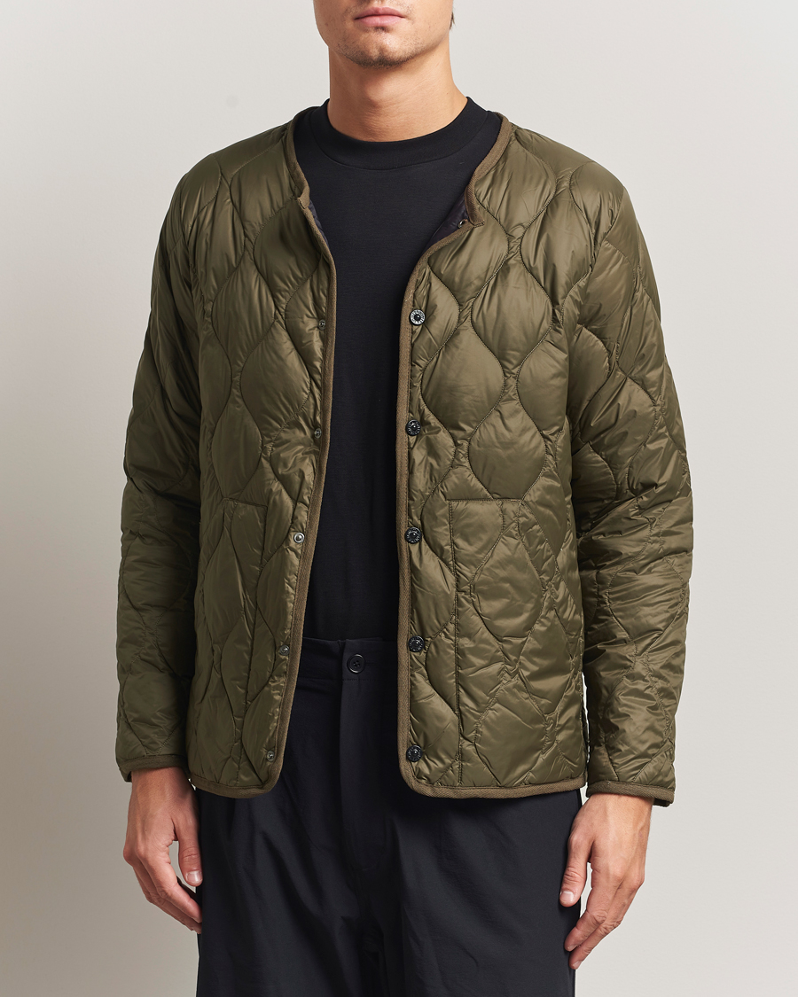 Herr | Jackor | TAION | Military Crew Neck Down Jacket Dark Olive