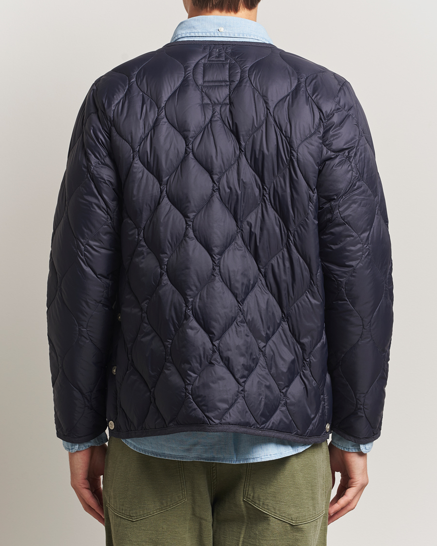 Herr | Jackor | TAION | Military Crew Neck Down Jacket Navy
