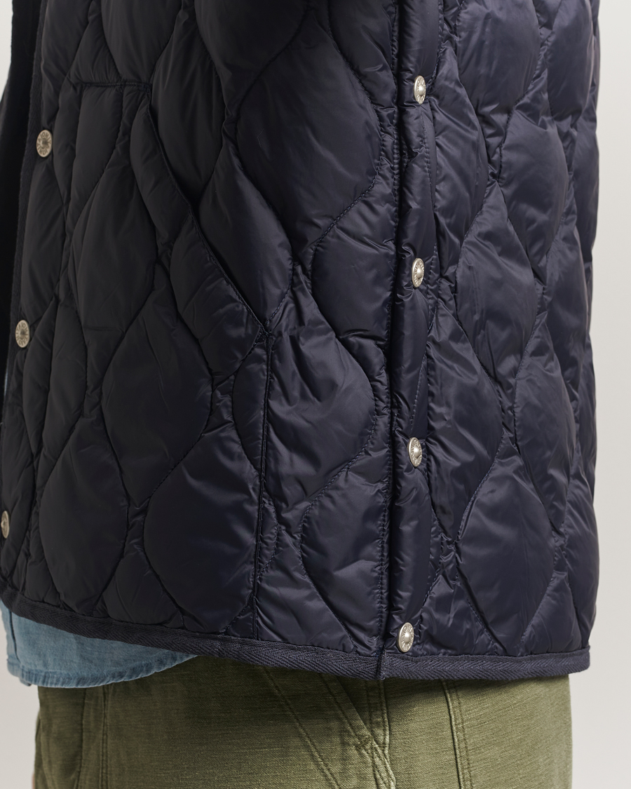 Herr | Jackor | TAION | Military Crew Neck Down Jacket Navy