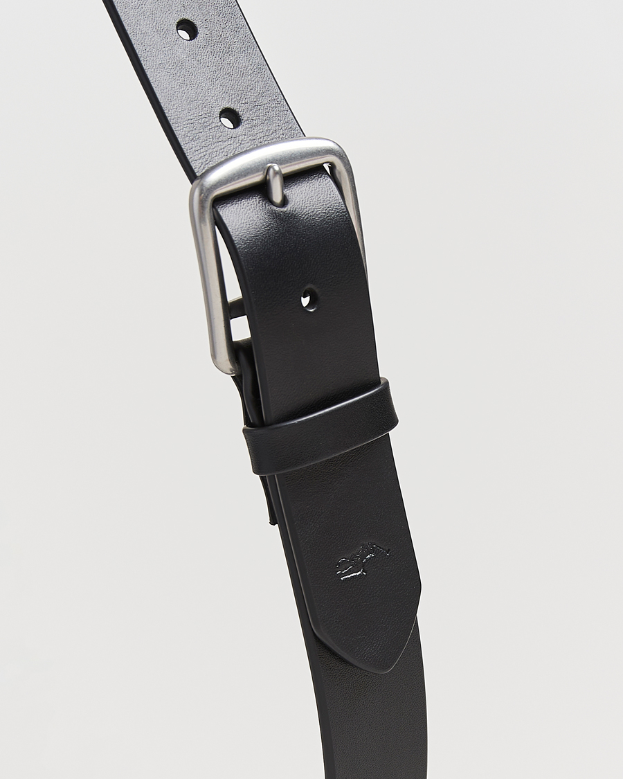 Herr | Bälten | Polo Ralph Lauren | Signature Pony Leather Belt Black