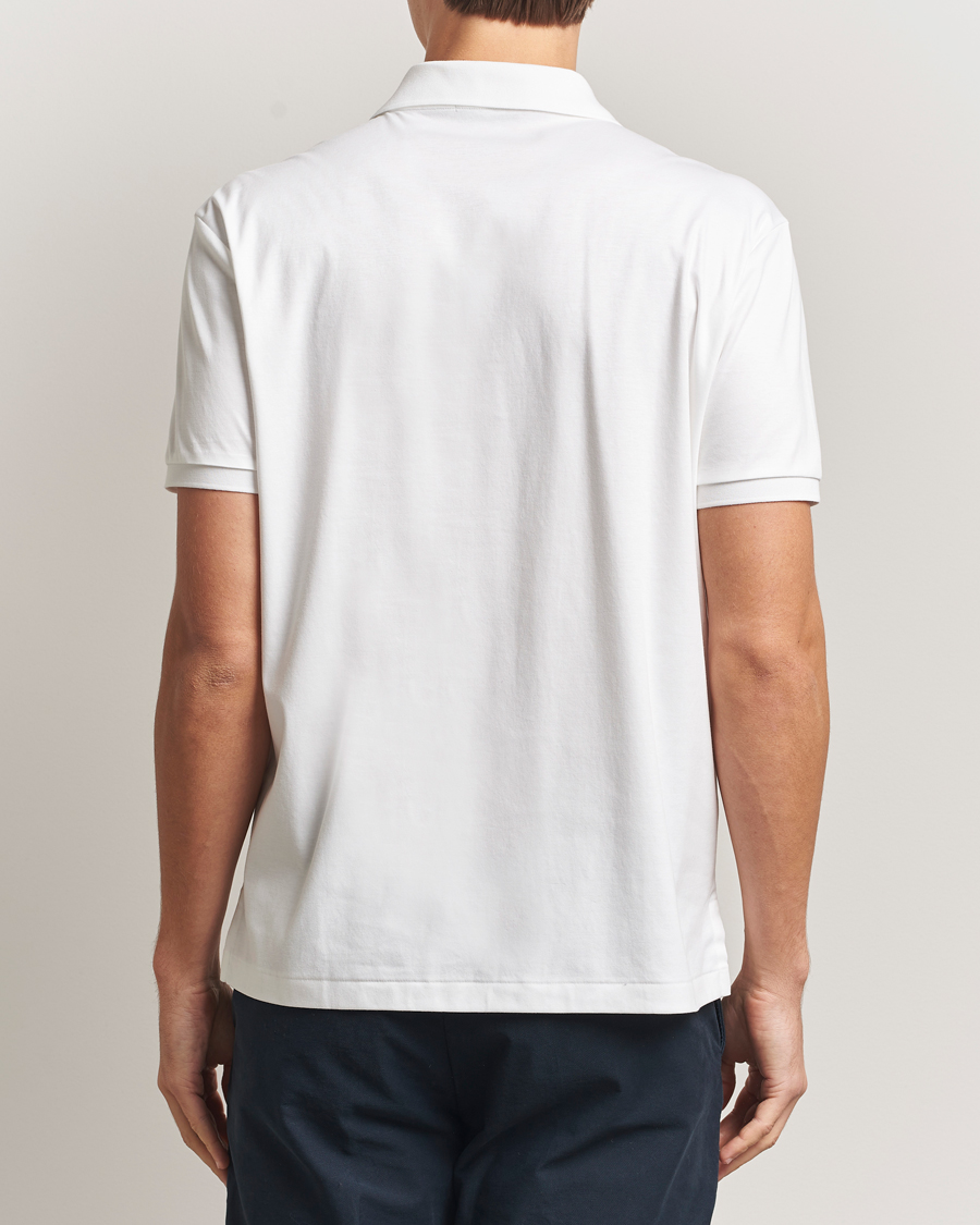 Herr | Pikéer | Polo Ralph Lauren | Custom Slim Fit Cotton Polo White