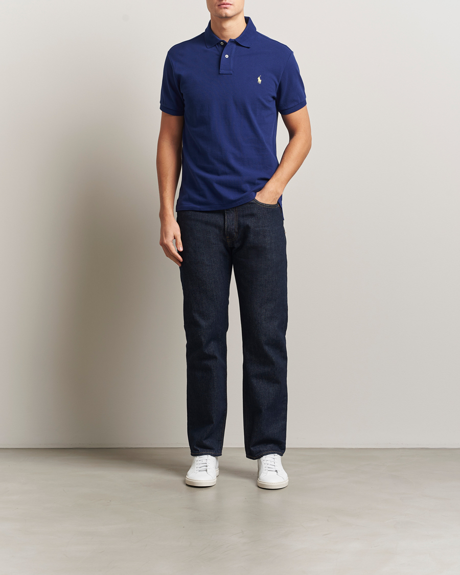 Herr | Pikéer | Polo Ralph Lauren | Slim Fit Polo Fall Royal