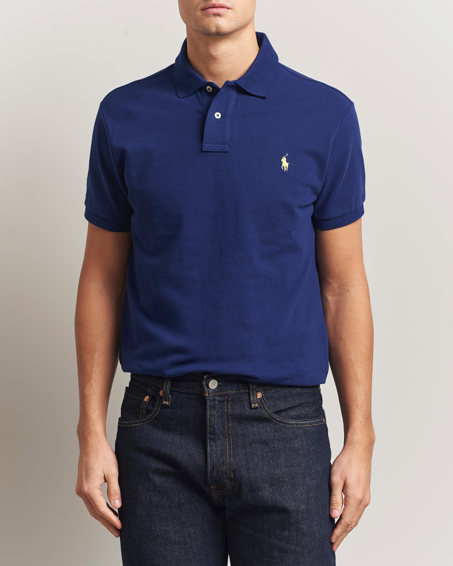 Herr | Pikéer | Polo Ralph Lauren | Slim Fit Polo Fall Royal