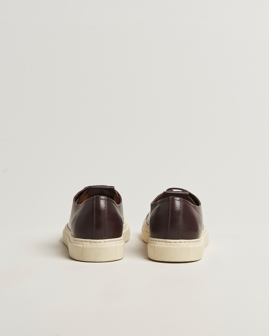 Herr | Sneakers | Buttero | Tanino Leather Sneaker Dark Brown