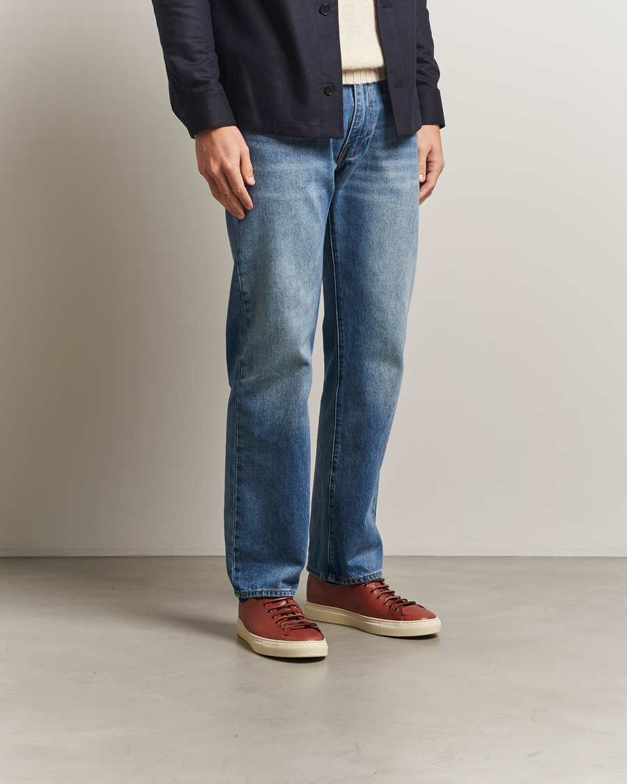 Herr | Sneakers | Buttero | Tanino Leather Sneaker Cognac