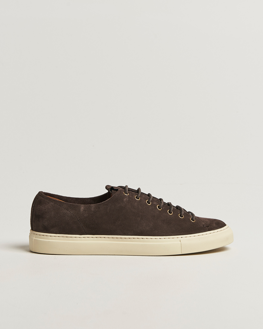 Herr | Sneakers | Buttero | Tanino Suede Sneaker Brown