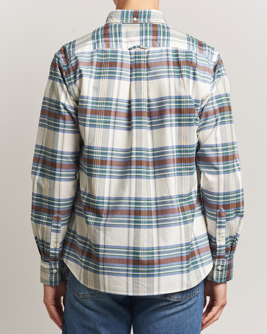 Herr | Skjortor | Gant | Regular Fit Oxford Checked Shirt Woody Green