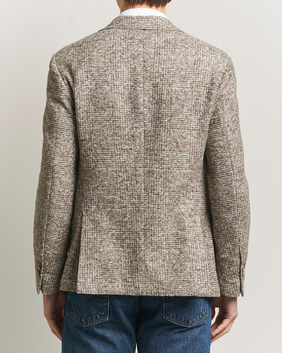 Herr | Kavajer | GANT | Wool Checked Blazer Seed Melange