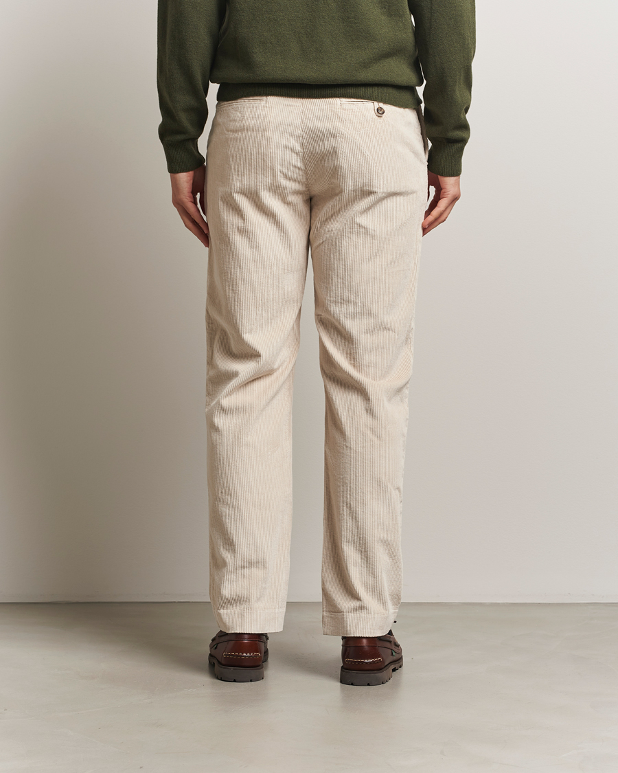 Herr | Byxor | GANT | Straight Fit Corduroy Trousers Putty
