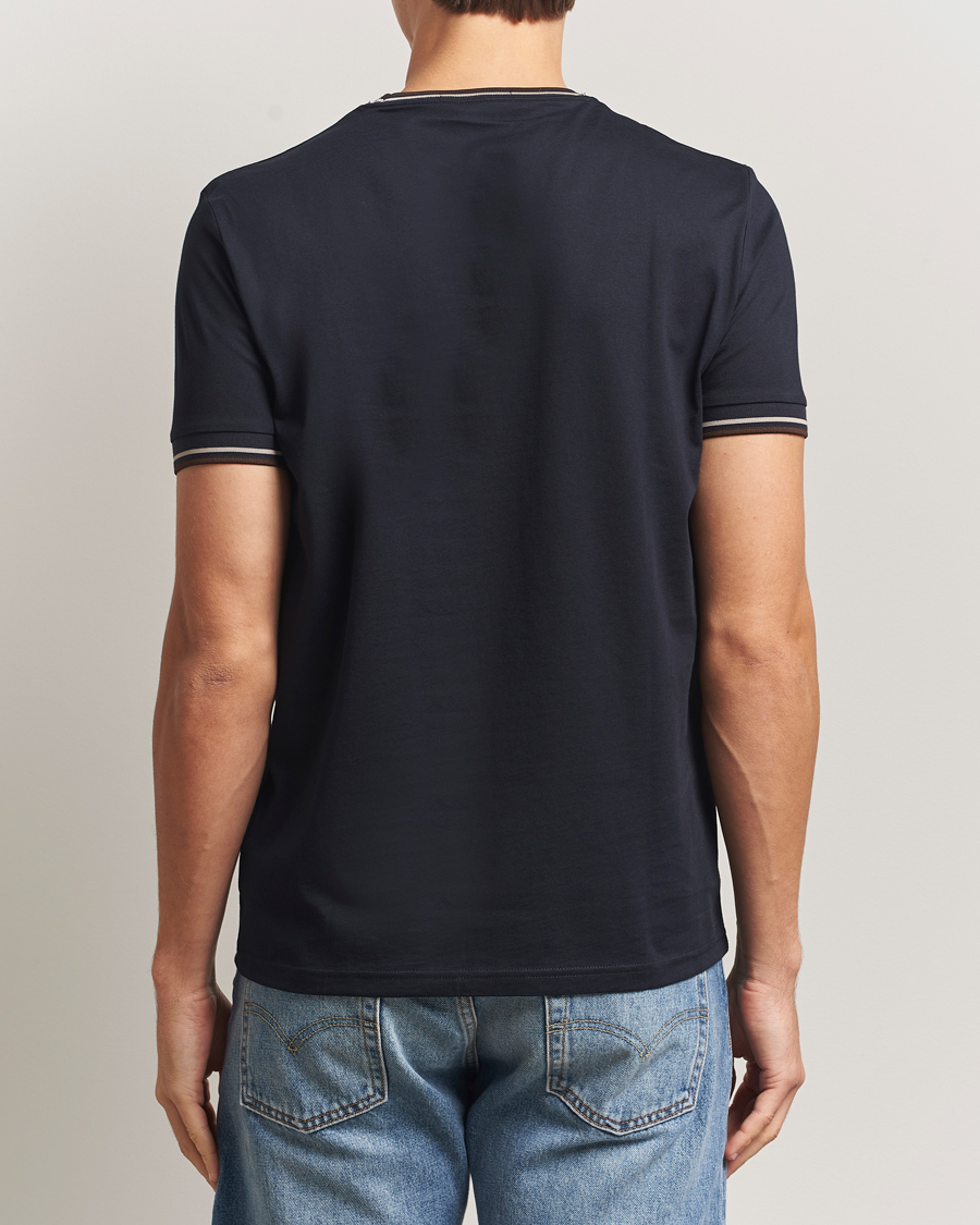 Herr | T-Shirts | Fred Perry | Twin Tipped T-Shirt Navy