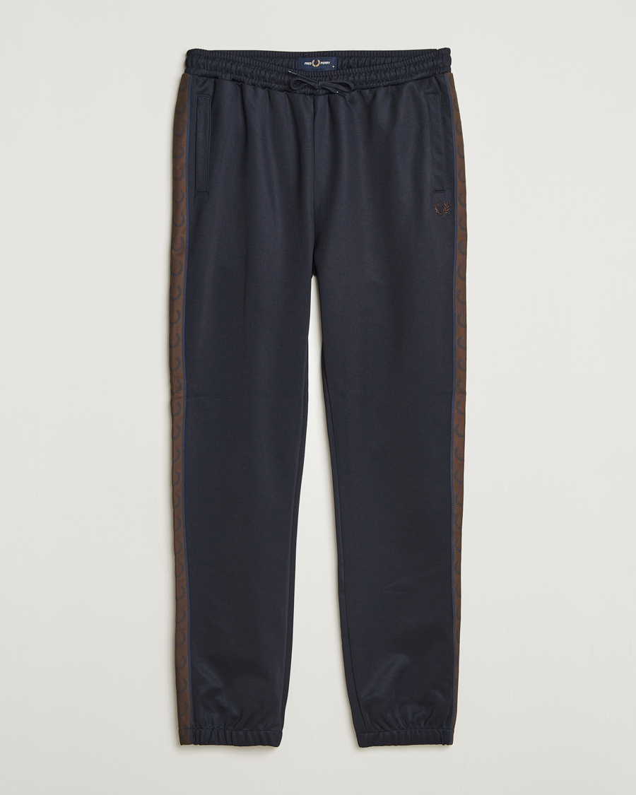 Herr | Byxor | Fred Perry | Taped Track Pants Navy